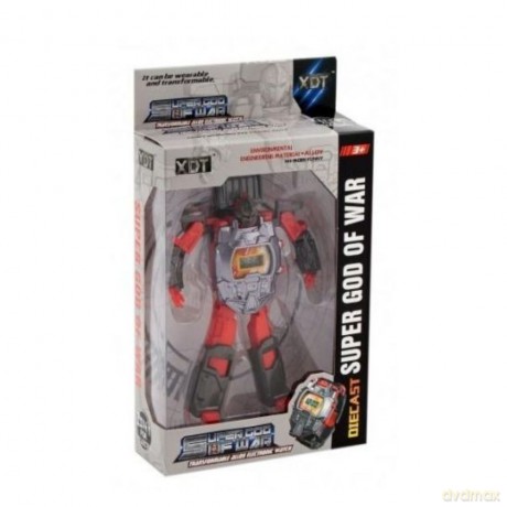 Robot 2w1 z zegarkiem