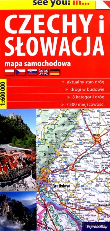 See you! in... Czechy i Słowacja 1:600 000 mapa