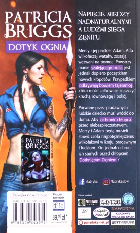 Seria z Mercedes Thompson (Tom 9) Dotyk ognia - Patricia Briggs [KSIĄŻKA]