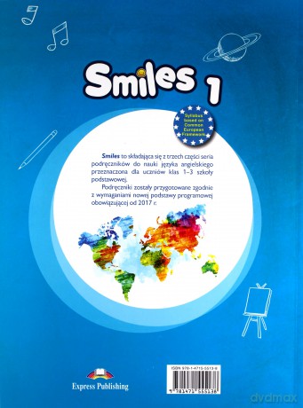 Smilesw 1 podręcznik wersja wieloletnia - Jenny Dooley, Virginia Evans [KSIĄŻKA]