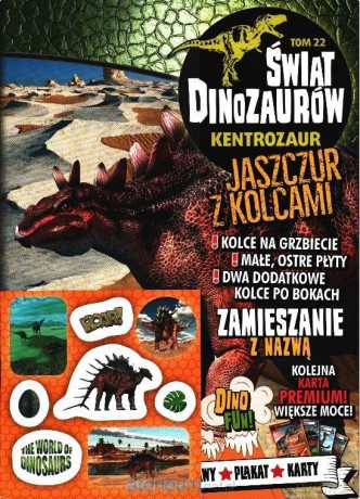 Świat Dinozaurów (Tom 22) Kentrozaur [KSIĄŻKA]