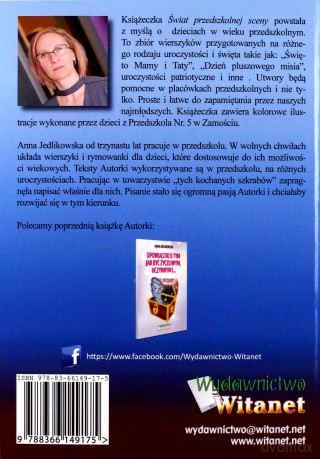 Świat przedszkolnej sceny. Wierszyki na różne - Anna Jedlikowska [KSIĄŻKA]