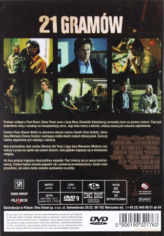 21 gramów [DVD]