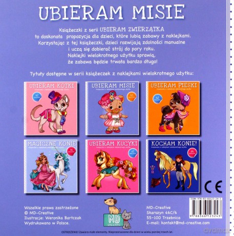 Ubieram misie [KSIĄŻKA]