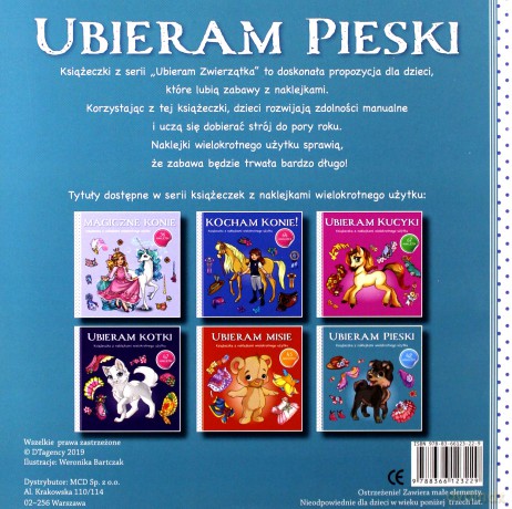 Ubieram pieski [KSIĄŻKA]