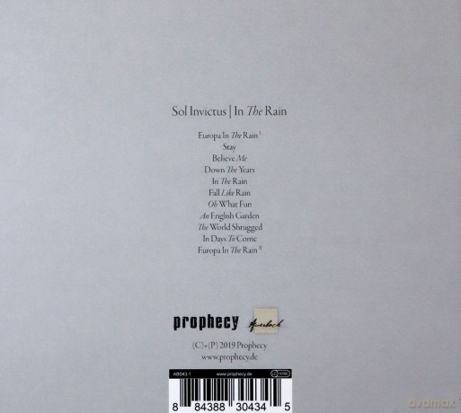 Sol Invictus: In The Rain Reissue (digipack) [CD]