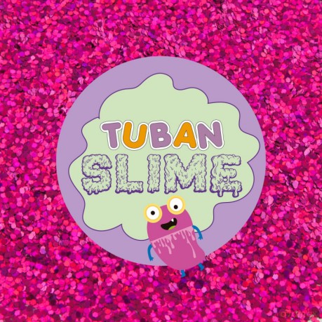 Brokat Slime różowy