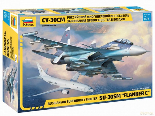 Model plastikowy Rosyjski myśliwiec Sukhoi SU-30 SM