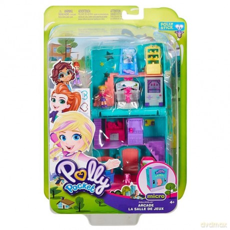 Zestaw figurek Polly Pocket Pollyville Arcade [FIGURKA]
