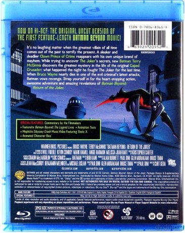 Batman Beyond: Return of the Joker (Batman: Powrót jokera) [Blu-Ray]