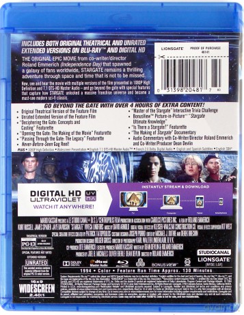 Stargate (Gwiezdne Wrota) [Blu-Ray]