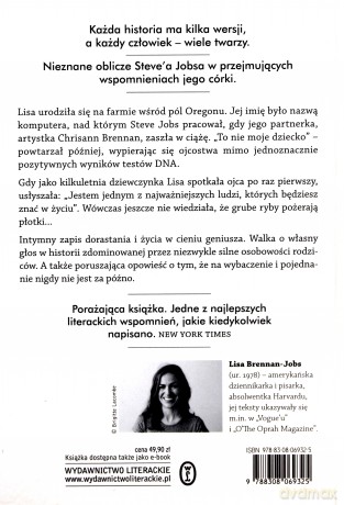 Płotka - Lisa Brennan-Jobs [KSIĄŻKA]