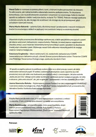 Rozmowa Poprzez Dotyk. GaSa - masaż relaksacyjny psów (Wersja czarno-biała) [KSIĄŻKA]