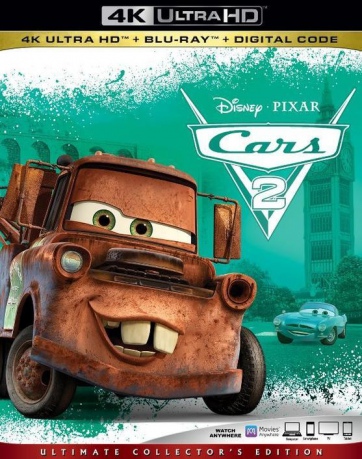 Cars 2 (Auta 2) (Disney) [Blu-Ray 4K]+[Blu-Ray]