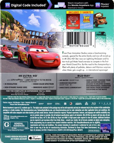 Cars 2 (Auta 2) (Disney) [Blu-Ray 4K]+[Blu-Ray]