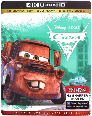 Cars 2 (Auta 2) (Disney) [Blu-Ray 4K]+[Blu-Ray]