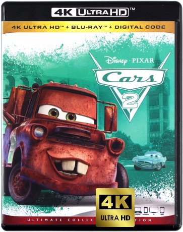 Cars 2 (Auta 2) (Disney) [Blu-Ray 4K]+[Blu-Ray]