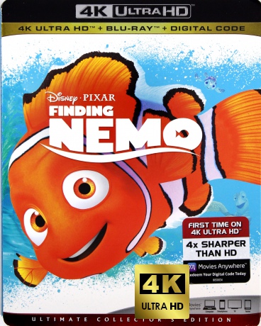 Finding Nemo (Gdzie jest Nemo?) (Disney) [Blu-Ray 4K]+[Blu-Ray]