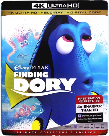 Finding Dory (Gdzie jest Dory?) (Disney) [Blu-Ray 4K]+[Blu-Ray]