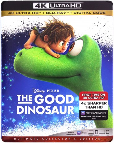 The Good Dinosaur (Dobry Dinozaur) (Disney) [Blu-Ray 4K]+[Blu-Ray]