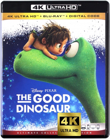 The Good Dinosaur (Dobry Dinozaur) (Disney) [Blu-Ray 4K]+[Blu-Ray]
