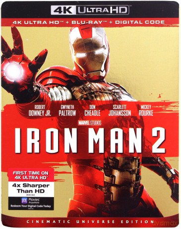 Iron Man 2 [Blu-Ray 4K]+[Blu-Ray]