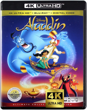 Aladdin (Aladyn) (Disney) [Blu-Ray 4K]+[Blu-Ray]