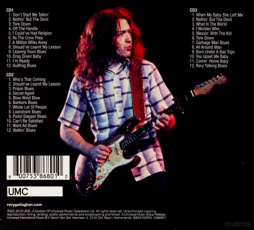 Rory Gallagher: Blues [3CD]