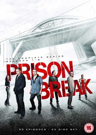 Prison Break Season 1-5 (Skazany na śmierć) [BOX] [25DVD]