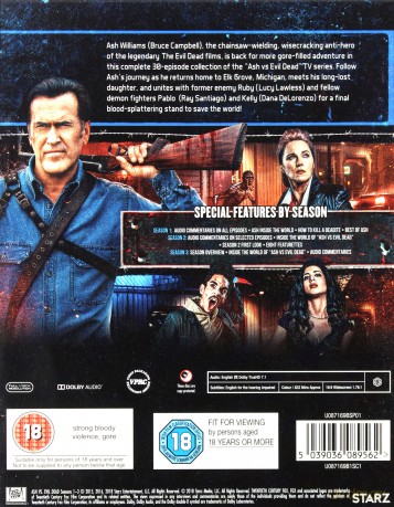 Ash vs Evil Dead Season 1-3 (Ash kontra Martwe Zło) [6xBlu-Ray]