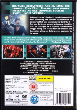 Das Boot (Okręt) [2DVD]