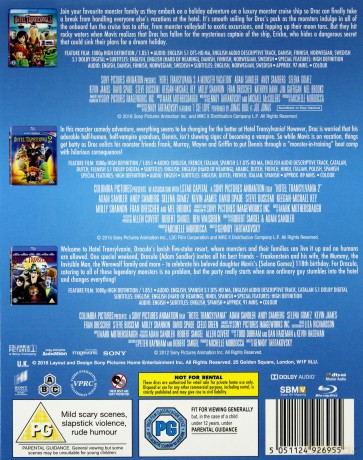 Hotel Transylvania 1-3 (Transylwania) (Hotel Transylwania 1-3) [3xBlu-Ray]