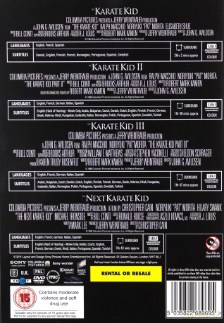 Karate Kid 1-4 [BOX] [4DVD]