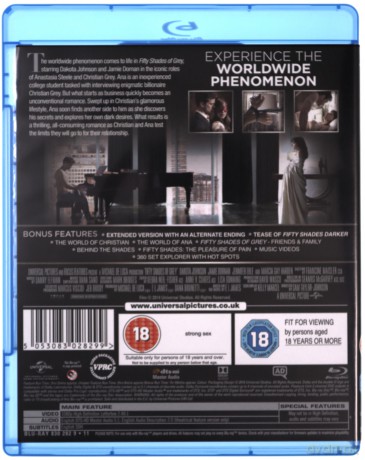 Fifty Shades Freed 3-Movie Boxset (Pięćdziesiąt Twary Greya) [3xBlu-Ray]