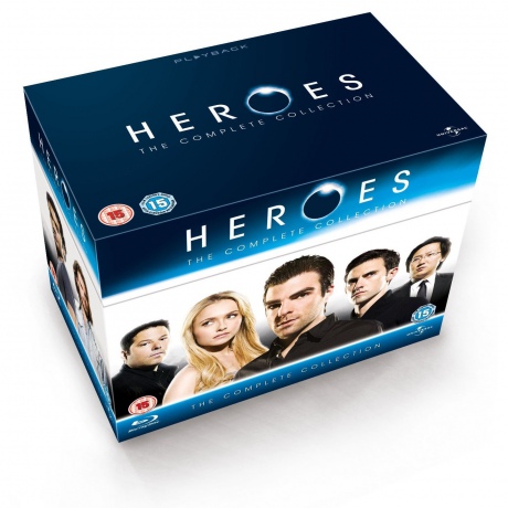 Heroes Season 1-4 (Herosi) [18xBlu-Ray]