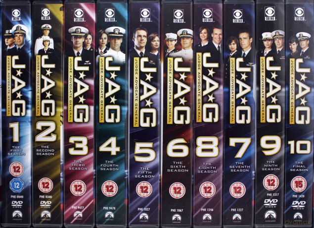JAG Season 1-10 (Wojskowe Biuro Śledcze) [54DVD]