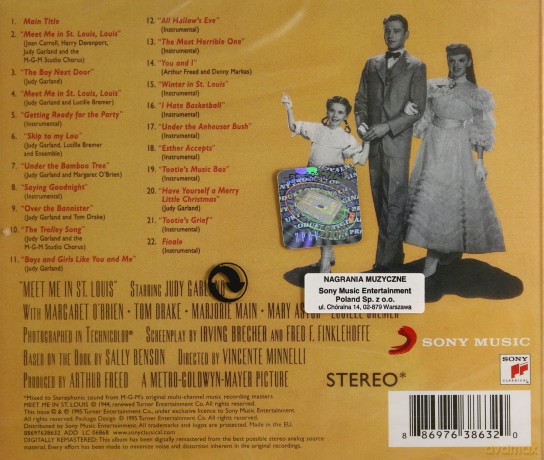 Meet Me In St. Louis soundtrack (Spotkajmy się w St. Louis) [CD]