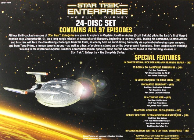 Star Trek: Enterprise: The Full Journey [14xBlu-Ray]