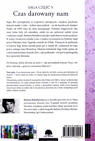 Czas darowany nam. Saga (Tom 5) - Barbara Rybałtowska [KSIĄŻKA]