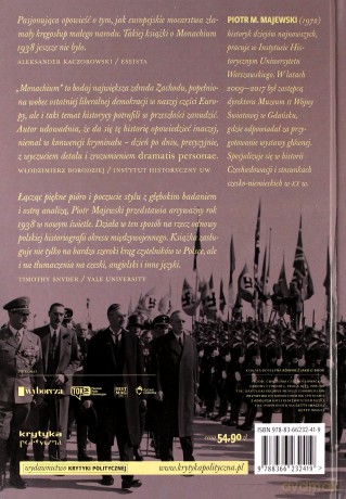 Kiedy wybuchnie wojna. 1938 studium kryzysu - Piotr M. Majewski [KSIĄŻKA]