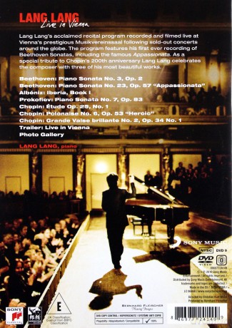 Lang Lang: Lang Lang: Live In Vienna [DVD]