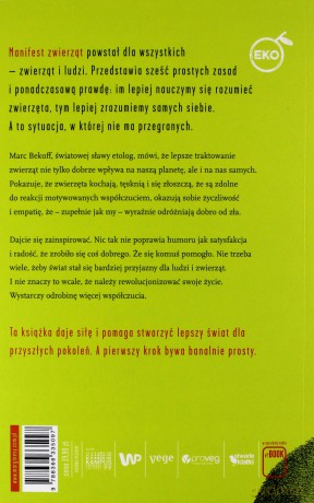 Manifest zwierząt - Marc Bekoff [KSIĄŻKA]