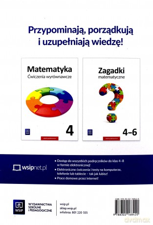 Matematyka zeszyt ćwiczeń dla klasy 4 część 2 szkoły podstawowej - Barbara Dubiecka-Kruk, Piotr Piskorski, Agnieszka Gleircher [KSIĄŻKA]