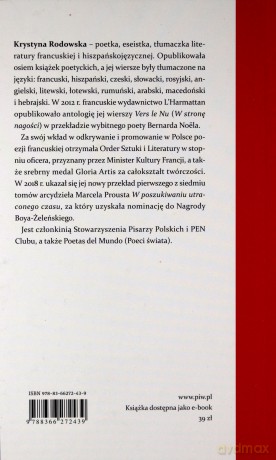 Nic prócz o wiersze z lat 1968-2018 - Krystyna Rodowska [KSIĄŻKA]