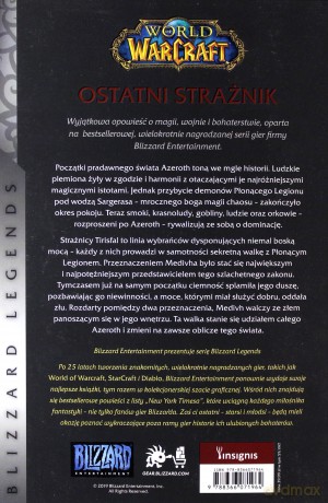 Ostatni strażnik World of Warcraft - Jeff Grubb [KSIĄŻKA]