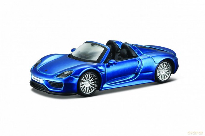 Samochód porsche 918 spyder skala 1:64