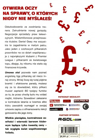 Umowa stoi. Tajemnice piłkarskich kontraktów i wielomilionowych transferów w Premier League - Daniel Geey [KSIĄŻKA]