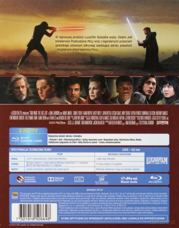 Gwiezdne Wojny: Ostatni Jedi Edycja Specjalna Najwyższy Porządek [2xBlu-Ray]