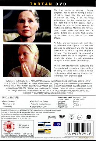 Saraband [DVD]