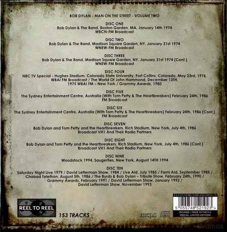 Bob Dylan: Man On The Street vol. 2 [BOX] [10CD]